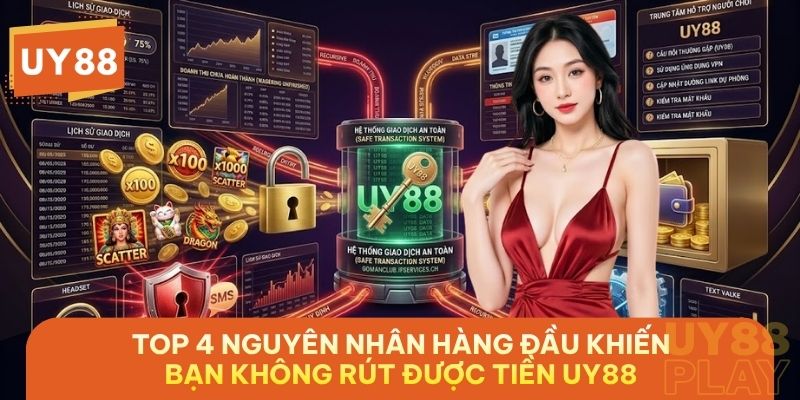 Top 4 nguyên nhân hàng đầu khiến người chơi mới không rút được tiền UY88